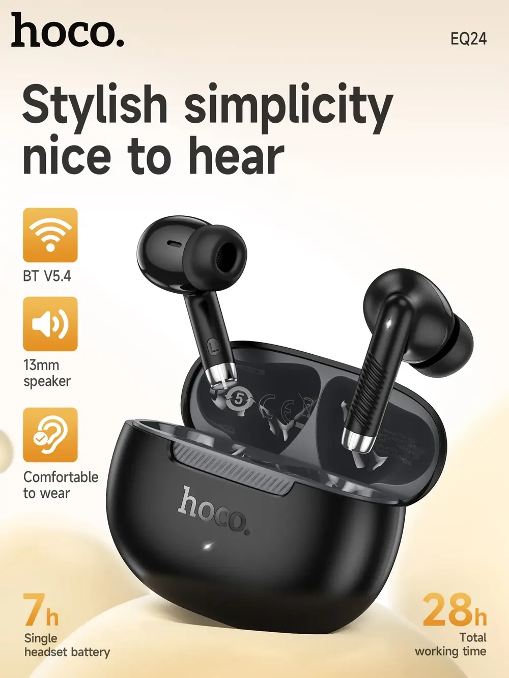 Hoco EQ24 Wireless Bluetooth Earbuds