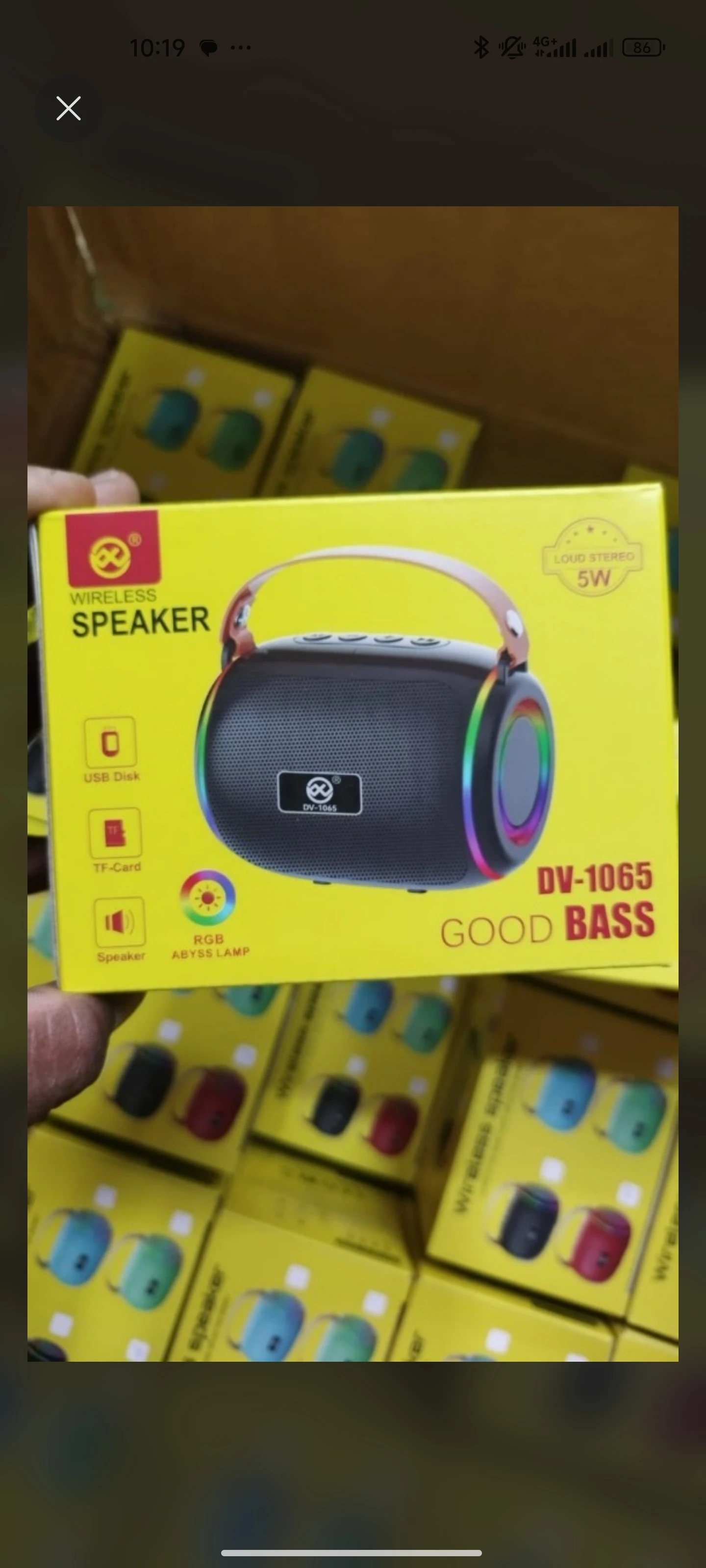 DV 1065 portable  speaker